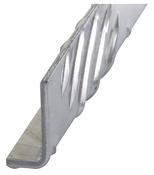 Cornière aluminium brut damier - 50 x 30 mm x 2 m - Brico Dépôt