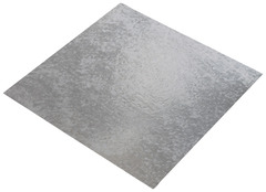 Tôle acier galvanisé lisse - L. 50 x l. 25 x Ep. 0,1 cm - Brico Dépôt