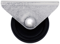 Roulette fixe nylon noir - Ø 3 cm - 15 kg - Brico Dépôt