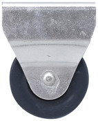 Roulette fixe TPR gris - Ø 4 cm - 20 kg - Brico Dépôt