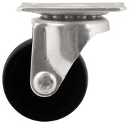 Roulette pivotante PP noir - Ø 3,2 cm - 15 kg - Brico Dépôt