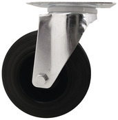 Roulette pivotante PVC noir - Ø 12,5 cm - 100 kg - Brico Dépôt