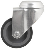Roulette pivotante TPR gris - Ø 6 cm - 50 kg - Brico Dépôt