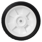 Roulette centrale PVC noir - Ø 17 cm - 35 kg - Brico Dépôt