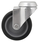 Roulette pivotante PU gris - Ø 7,5 cm - 55 kg - Brico Dépôt
