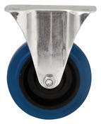 Roulette fixe PVC bleu - Ø 10 cm - 100 kg - Brico Dépôt