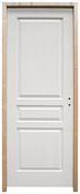Bloc-porte 3 panneaux prépeint "Ordesa" - l. 73 cm - Brico Dépôt
