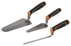 Lot de 3 truelles 160-200-10 mm - MAGNUSSON - Brico Dépôt