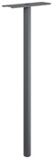 Piquet cylindrique pour boîte aux lettres D. 45 mm - Gris - Decayeux - Brico Dépôt