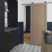 Porte coulissante "Camargue" H. 204 cm x Larg. 83 cm x ép. 40 mm - Brico Dépôt