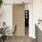 Porte coulissante "Ordesa" - H. 204 cm x Larg. 83 cm x ép. 40 mm - Brico Dépôt