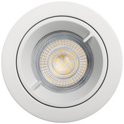 Spot à encastrer gu10 ip44 blanc caius - GoodHome - Brico Dépôt