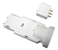 Fiche + douille DCL 1 fiche - Zenitech - Brico Dépôt