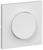 Lot 5 interrupteurs va-et-vient à vis + plaque "Odace Styl" blanc - Schneider Electric - Brico Dépôt