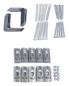 Kit fixation pour pose en applique : iso. Ép. 100 - 120 cm - Brico Dépôt