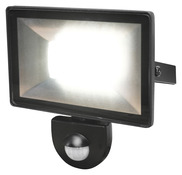 Projecteur "Weyburn" 20W à détecteur 1600 lm - Noir - Brico Dépôt