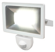 Projecteur "Weyburn" 20W à détecteur 1600 lm - Blanc - Brico Dépôt
