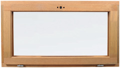 Châssis abattant bois H.45 x l.100 - GoodHome - Brico Dépôt