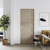 Bloc porte Connemara chêne, gauche - 73 cm - GoodHome - Brico Dépôt