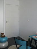 Porte coulissante slot prépeint H. 204 x l. 93 cm - Brico Dépôt