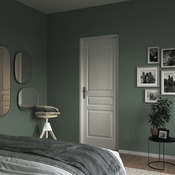 Bloc-porte "Ordesa" 3 panneaux prépeint droit 83 x l. 83 cm - Brico Dépôt