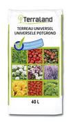 Terreau universel utilisable en agriculture biologique - sac de 40L - Brico Dépôt