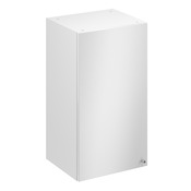 Meuble haut "Dorice" blanc brillant l.40 x h.72 x p.32 cm 1 porte - Brico Dépôt