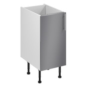 Meuble bas de cuisine "Dorice" anthracite mat l.40 x h.72 x p.57 cm 1 porte - Brico Dépôt