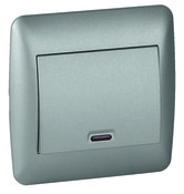 Va-et-vient lumineux "OME" silver - Brico Dépôt