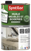 Huile meubles et boiseries incolore mat 0,5L - Syntilor - Brico Dépôt