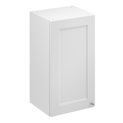 Meuble haut "Florie" blanc mat l.40 x h.72 x p.32 cm 1 porte - Brico Dépôt