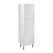 Colonne "Florie" blanc mat l.60 x h.201 x p.57 cm 2 portes - Brico Dépôt