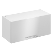 Meuble haut "Dorice" blanc brillant l.80 x h.36 x p.32 cm 1 porte relevable - Brico Dépôt