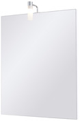 Miroir + luminaire "Aruna" H. 70 x L. 60 cm - Brico Dépôt