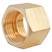 Manchon laiton double Femelle 15/21 (1/2") à butée - Somatherm - Brico Dépôt