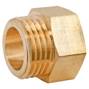 Lot de 2 mamelons égal Femelle 15/21 (1/2") - Mâle 15/21 (1/2") - Somatherm - Brico Dépôt