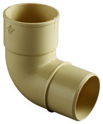 Coude en PVC Dév. 16 mm sable Ø 50 mm - First - Brico Dépôt