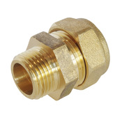 Raccord Mâle bicône pour tube cuivre Ø14 - Mâle 15/21 (1/2") - Somatherm - Brico Dépôt