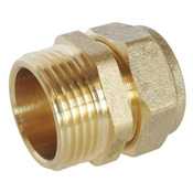 Raccord Mâle bicône pour tube cuivre Ø16 - Mâle 20/27 (3/4") - Somatherm - Brico Dépôt