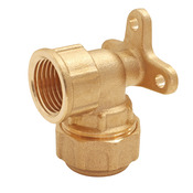 Applique murale pour PE Ø20 - sortie femelle 15/21 (1/2") - Somatherm - Brico Dépôt