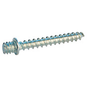 Lot de 25 pattes à vis à bois en acier à épaulement filetage M7/150 longueur 40 mm - Somatherm - Brico Dépôt