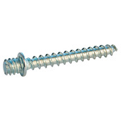 Lot de 25 pattes à vis à bois en acier à épaulement filetage M7/150 longueur 60 mm - Somatherm - Brico Dépôt