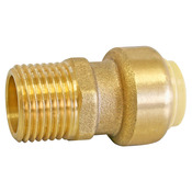 Raccord mâle à clipser pour tube cuivre Ø14 - Mâle 15/21 (1/2') - Somatherm - Brico Dépôt