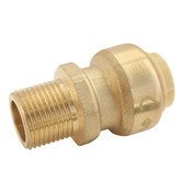 Raccord mâle à clipser pour tube cuivre Ø14 - Mâle 12/17 (3/8') - Somatherm - Brico Dépôt