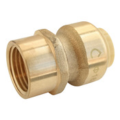 Raccord femelle à clipser pour tube cuivre ou PER ou Multicouche Ø16 - Femelle 15/21 (1/2') - Somatherm - Brico Dépôt