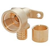 Applique murale à glissement pour tube PER Ø16 - sortie femelle 15/21 (1/2") - Somatherm - Brico Dépôt