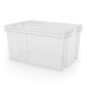 Bac de rangement transparent 51 L "Xago" - Form - Brico Dépôt