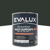 Peinture extérieure Satin multi supports 2,5 L vert sapin - Evalux - Brico Dépôt