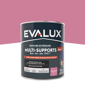 Peinture extérieure Satin multi supports 2,5 L bruyère - Evalux - Brico Dépôt
