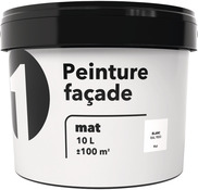 Peinture façade mate 10 L blanche - Brico Dépôt